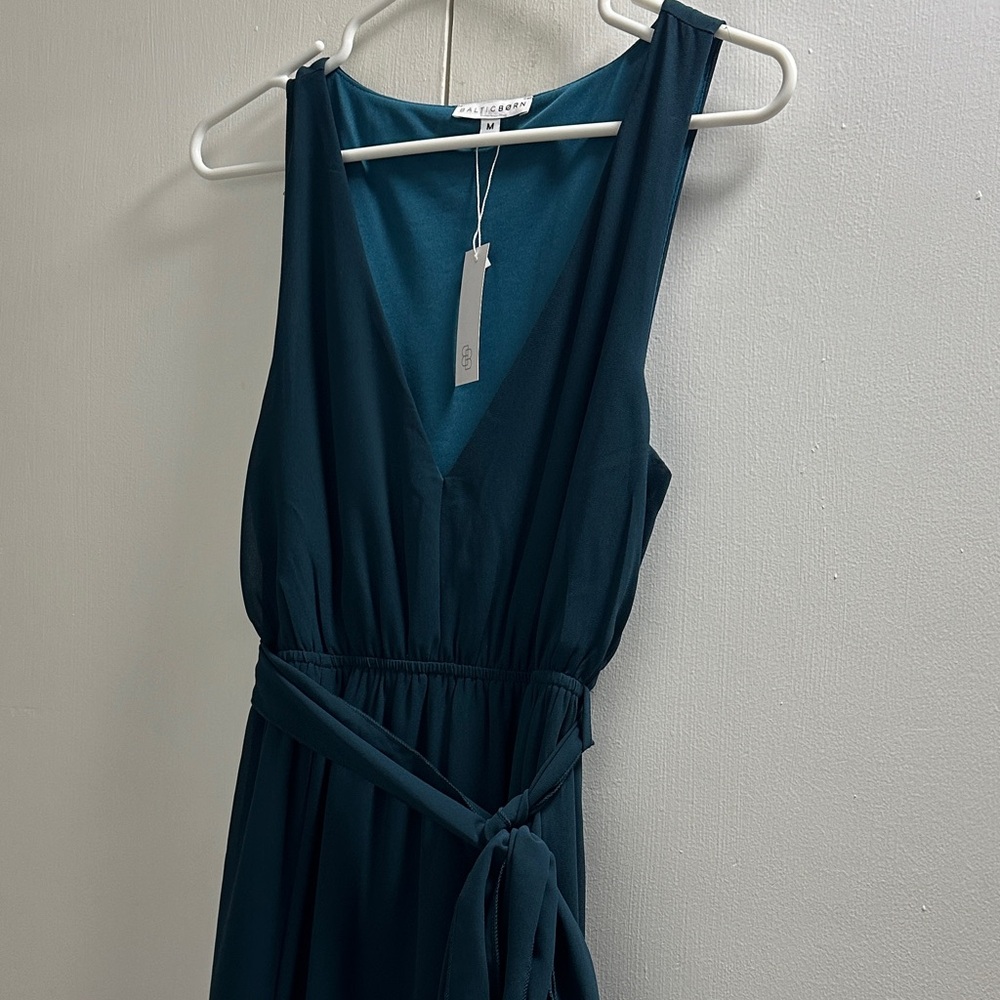 Baltic Born Deep Teal Sleeveless Dress